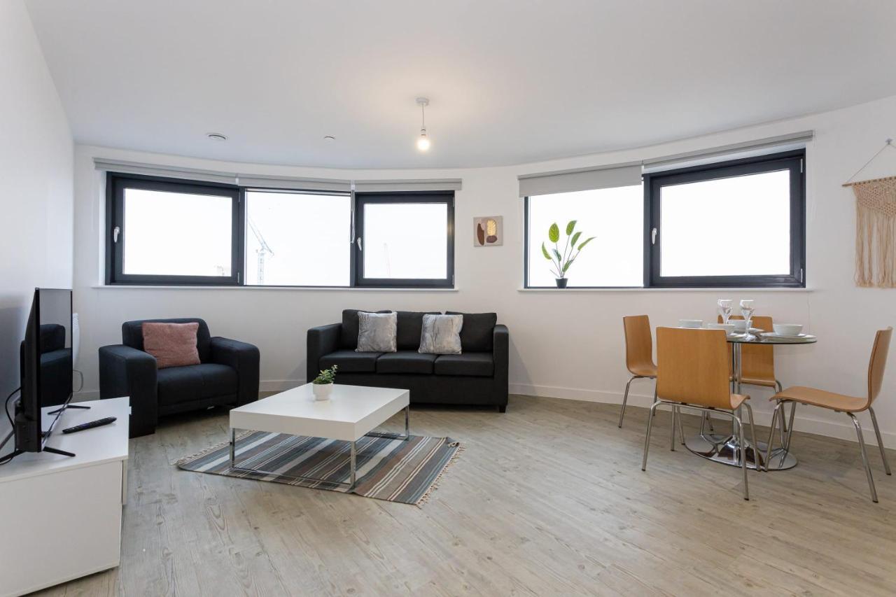 Stunning 2 Bed Apartment In Salford Amazing Views Manchester Eksteriør billede